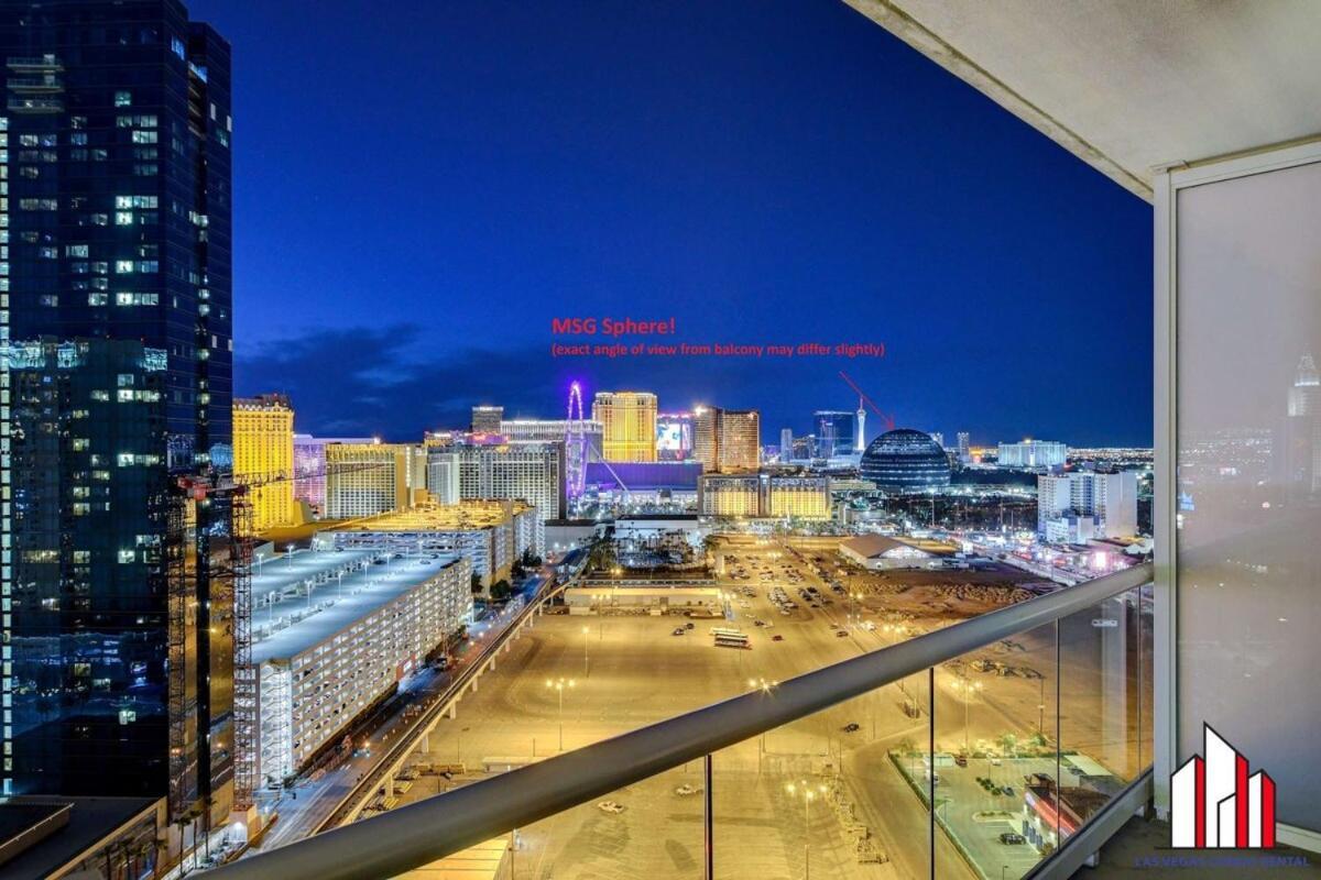 Mgm Signature-25-805 Balcony Strip Sphere F1 Views Лас-Вегас Екстер'єр фото