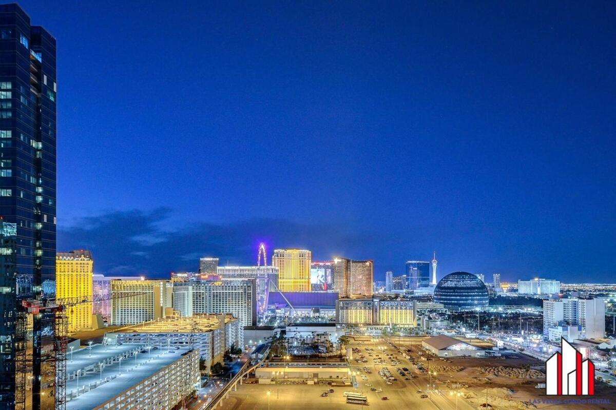 Mgm Signature-25-805 Balcony Strip Sphere F1 Views Лас-Вегас Екстер'єр фото